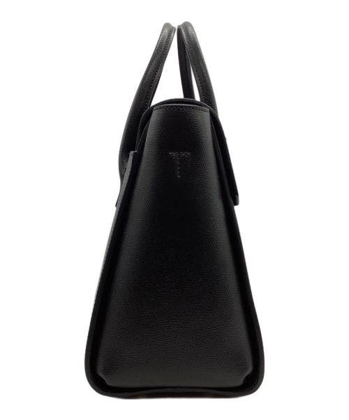 FURLA（フルラ）FURLA (フルラ) レザーハンドバッグ ブラックの古着・服飾アイテム