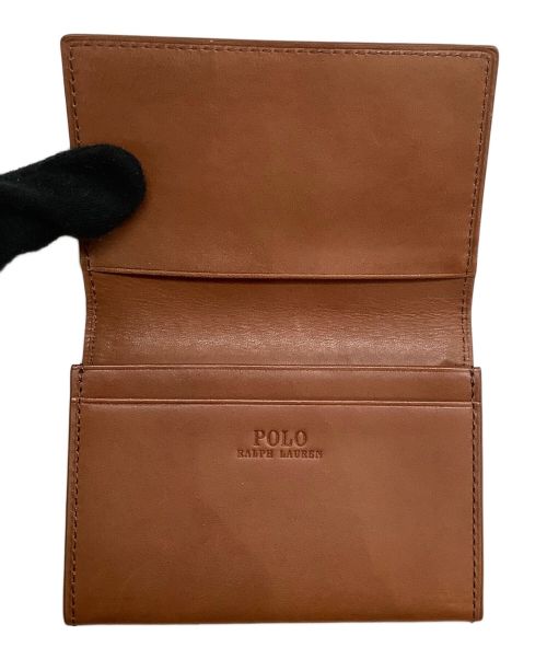 POLO RALPH LAUREN（ポロ・ラルフローレン）POLO RALPH LAUREN (ポロ・ラルフローレン) 名刺入れ ブラウンの古着・服飾アイテム
