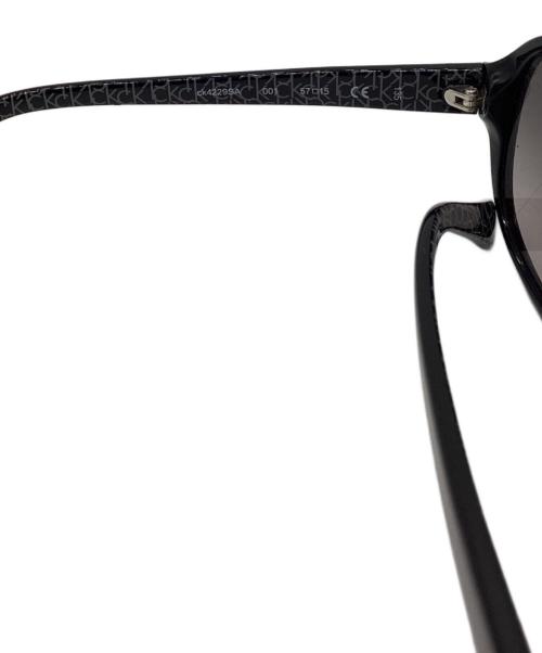 Calvin Klein（カルバンクライン）Calvin Klein (カルバンクライン) サングラス ブラック サイズ:57□15の古着・服飾アイテム