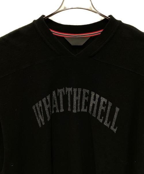 Essay（エッセイ）Essay (エッセイ) パイル地スウェット ブラック サイズ:2の古着・服飾アイテム