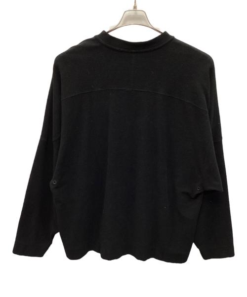 Essay（エッセイ）Essay (エッセイ) パイル地スウェット ブラック サイズ:2の古着・服飾アイテム