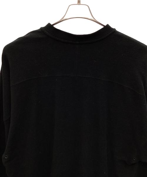 Essay（エッセイ）Essay (エッセイ) パイル地スウェット ブラック サイズ:2の古着・服飾アイテム