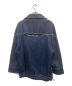 furfur (ファーファー) デニムライダースジャケット インディゴ サイズ:FREE：3500円