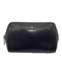 FURLA（フルラ）の古着「コスメポーチ」｜ブラック