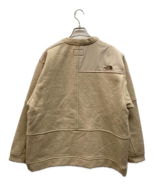 THE NORTHFACE PURPLELABEL（ザ・ノースフェイス パープルレーベル）THE NORTHFACE PURPLELABEL (ザ・ノースフェイス パープルレーベル) Wool Field Pullover Crewneck ベージュ サイズ:Mの古着・服飾アイテム