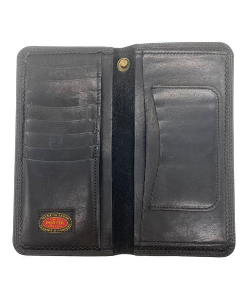 PORTER（ポーター）PORTER (ポーター) 長財布 ブラックの古着・服飾アイテム