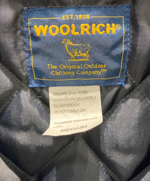 WOOLRICH（ウールリッチ）WOOLRICH (ウールリッチ) チェックブルゾン ネイビー×グリーン サイズ:Mの古着・服飾アイテム
