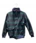WOOLRICH（ウールリッチ）の古着「チェックブルゾン」｜ネイビー×グリーン