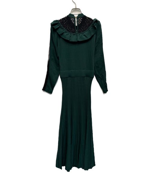 HER LIP TO（ハーリップトゥ）HER LIP TO (ハーリップトゥ) ワンピース グリーン サイズ:Sの古着・服飾アイテム