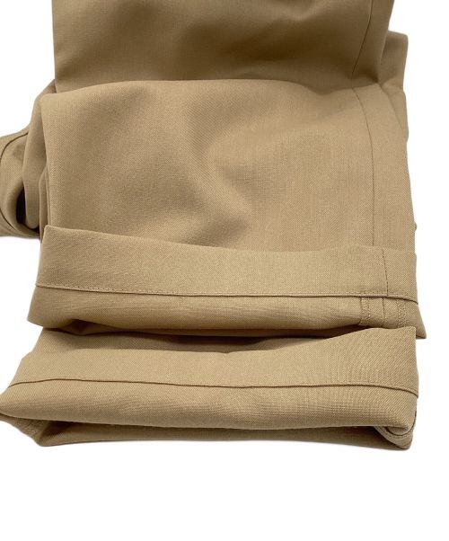 MARNI（マルニ）MARNI (マルニ) TROPICAL WOOL CARGO TROUSERS ベージュ サイズ:Lの古着・服飾アイテム