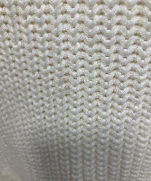 MAISON SPECIAL（メゾンスペシャル）MAISON SPECIAL (メゾンスペシャル) クラッシュニット ホワイト サイズ:46の古着・服飾アイテム