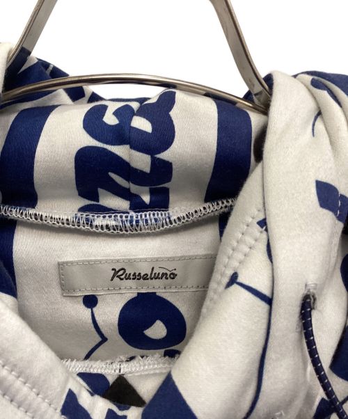 RUSSELUNO（ラッセルノ）RUSSELUNO (ラッセルノ) パーカー ホワイト サイズ:Ｓ 未使用品の古着・服飾アイテム