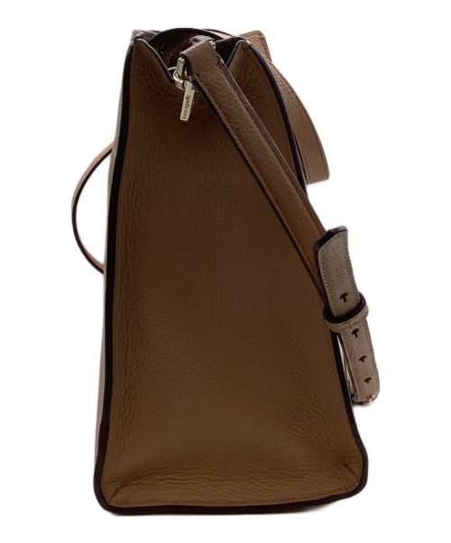 Kate Spade（ケイトスペード）Kate Spade (ケイトスペード) 2WAYショルダーバッグ ベージュの古着・服飾アイテム