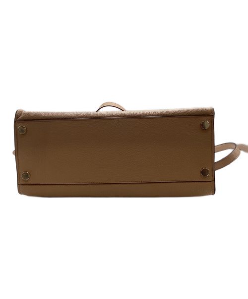 Kate Spade（ケイトスペード）Kate Spade (ケイトスペード) 2WAYショルダーバッグ ベージュの古着・服飾アイテム