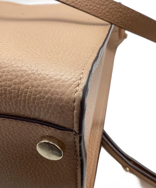 Kate Spade（ケイトスペード）Kate Spade (ケイトスペード) 2WAYショルダーバッグ ベージュの古着・服飾アイテム