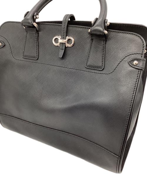 Salvatore Ferragamo（サルヴァトーレ フェラガモ）Salvatore Ferragamo (サルヴァトーレ フェラガモ) ハンドバッグ ブラックの古着・服飾アイテム