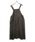 fog linen work (フォグリネンワーク) ジャンパースカート グレー サイズ:FREE：7000円