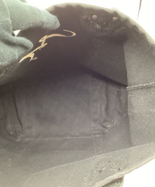 L.L.Bean（エルエルビーン）L.L.Bean (エルエルビーン) レザーハンドルトートバッグ ブラックの古着・服飾アイテム