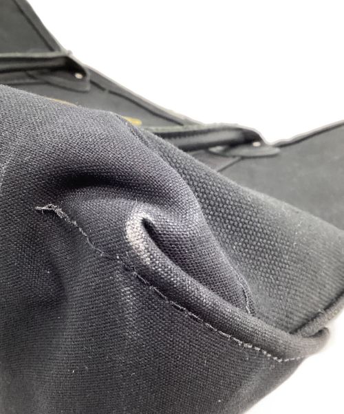 L.L.Bean（エルエルビーン）L.L.Bean (エルエルビーン) レザーハンドルトートバッグ ブラックの古着・服飾アイテム