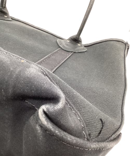 L.L.Bean（エルエルビーン）L.L.Bean (エルエルビーン) レザーハンドルトートバッグ ブラックの古着・服飾アイテム