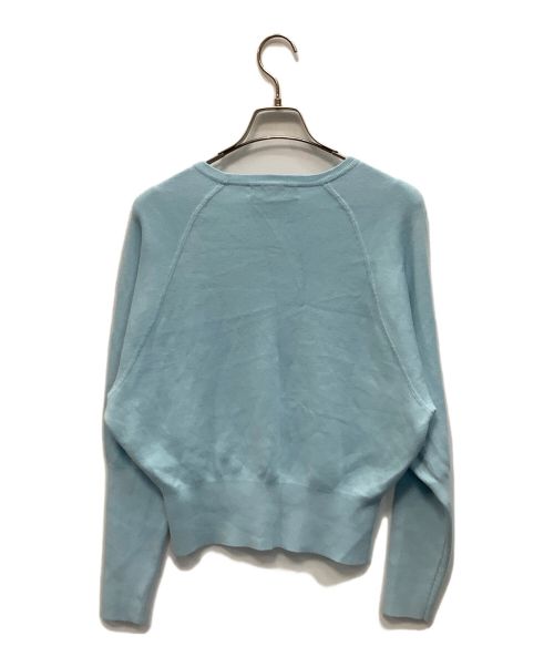 CABAN（キャバン）CABaN (キャバン) クルーネックニット スカイブルー サイズ:FREEの古着・服飾アイテム