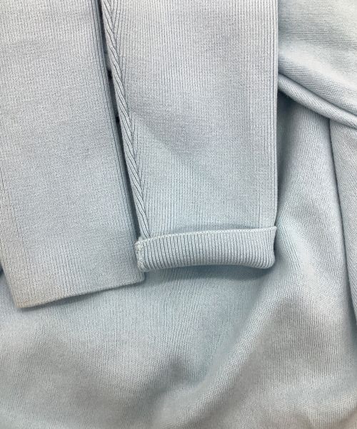 CABAN（キャバン）CABaN (キャバン) クルーネックニット スカイブルー サイズ:FREEの古着・服飾アイテム