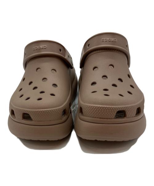 crocs（クロックス）crocs (クロックス) クラッシュ クロッグ 厚底サンダル ベージュ サイズ:m4w6の古着・服飾アイテム