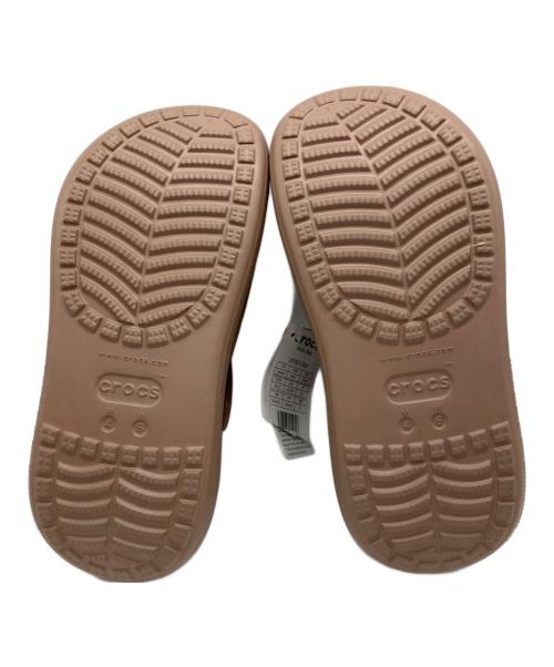 crocs（クロックス）crocs (クロックス) クラッシュ クロッグ 厚底サンダル ベージュ サイズ:m4w6の古着・服飾アイテム