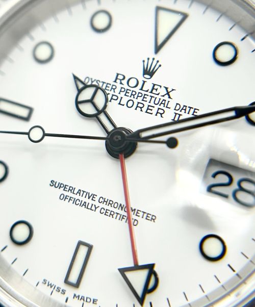 ROLEX（ロレックス）ROLEX (ロレックス) エクスプローラーⅡ EXPLORER Ⅱ Ref.16570 白文字盤 サイズ:40mmの古着・服飾アイテム