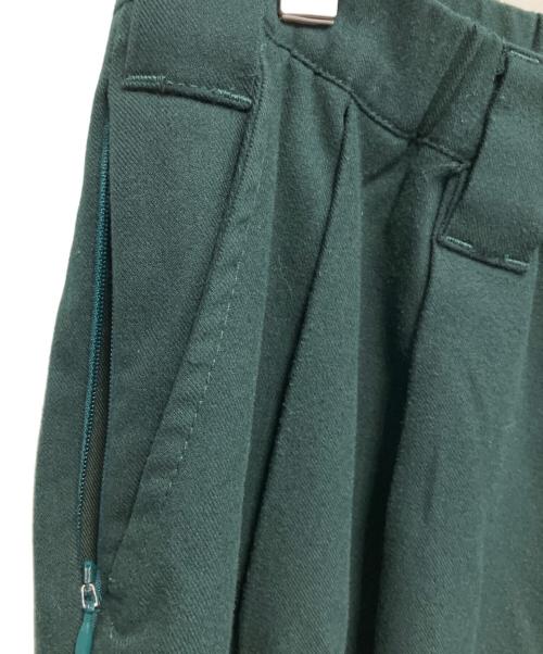 TBPR（タイトブース プロダクション）TBPR (タイトブース プロダクション) ワイドパンツ グリーン サイズ:Mの古着・服飾アイテム