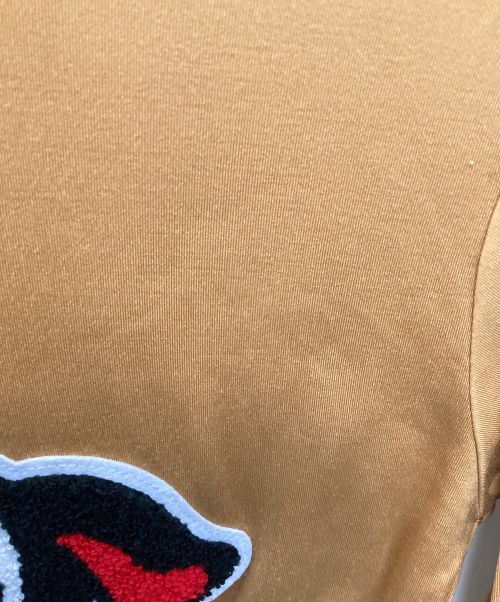 RUSSELUNO（ラッセルノ）RUSSELUNO (ラッセルノ) モックネックカットソー ブラウン 未使用品の古着・服飾アイテム