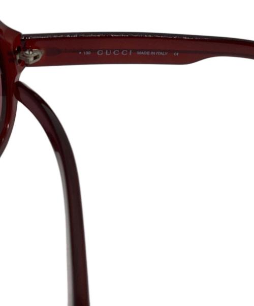 GUCCI（グッチ）GUCCI (グッチ) サングラス レッドの古着・服飾アイテム