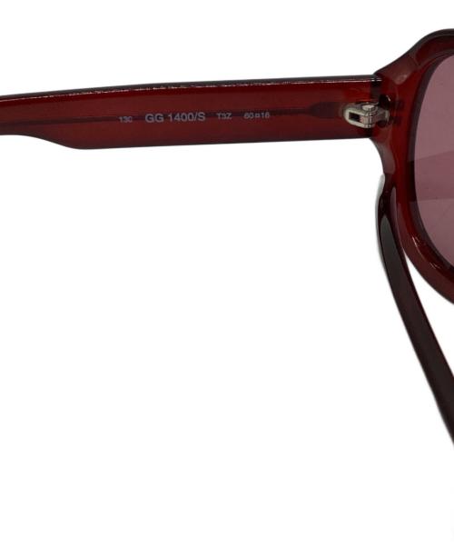 GUCCI（グッチ）GUCCI (グッチ) サングラス レッドの古着・服飾アイテム