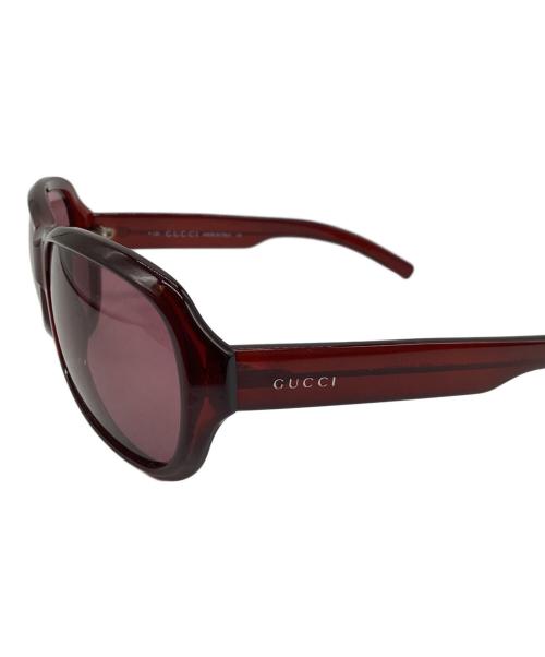 GUCCI（グッチ）GUCCI (グッチ) サングラス レッドの古着・服飾アイテム