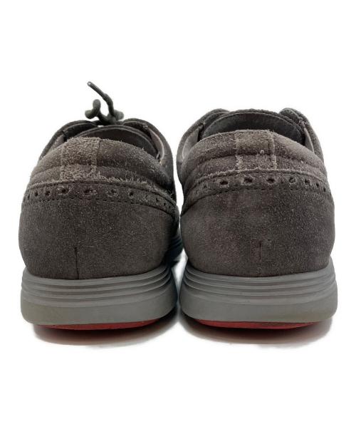 COLE HAAN（コールハーン）COLE HAAN (コールハーン) スウェード ウイングチップオックスフォードシューズ グレー サイズ:10Mの古着・服飾アイテム