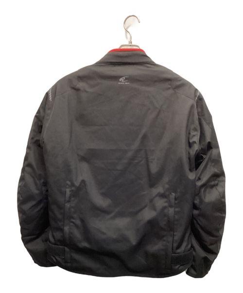 komine（コミネ）komine (コミネ) ハイプロテクトウインターパーカー ブラック×レッド サイズ:Lの古着・服飾アイテム