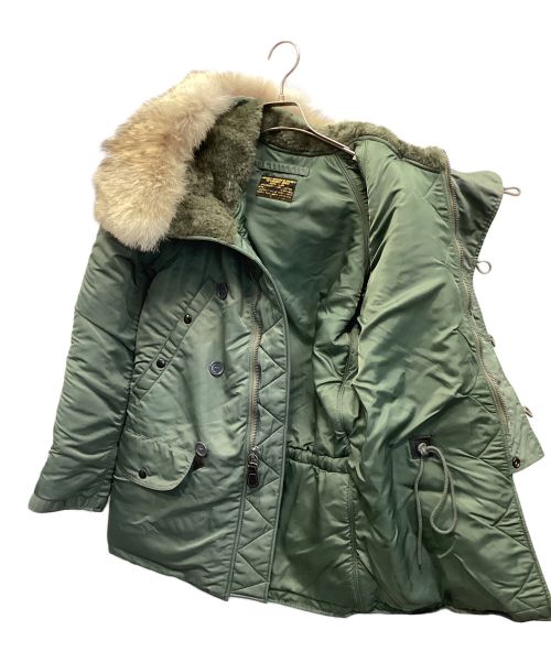 BUZZ RICKSON'S（バズリクソンズ）BUZZ RICKSON'S (バズリクソンズ) N-3B フライトジャケット グリーン サイズ:XSの古着・服飾アイテム