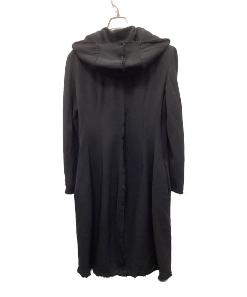 Y's（ワイズ）Y's (ワイズ) カットオフデザインコート ブラック サイズ:4の古着・服飾アイテム