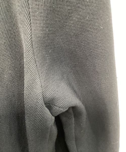 Y's（ワイズ）Y's (ワイズ) カットオフデザインコート ブラック サイズ:4の古着・服飾アイテム