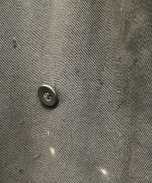 Y's（ワイズ）Y's (ワイズ) カットオフデザインコート ブラック サイズ:4の古着・服飾アイテム