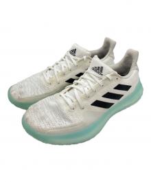 adidas（アディダス）の古着「ランニングシューズ」｜ホワイト×グリーン