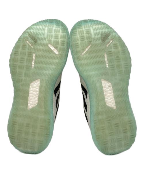 adidas（アディダス）adidas (アディダス) ランニングシューズ ホワイト×グリーン サイズ:28.5cmの古着・服飾アイテム