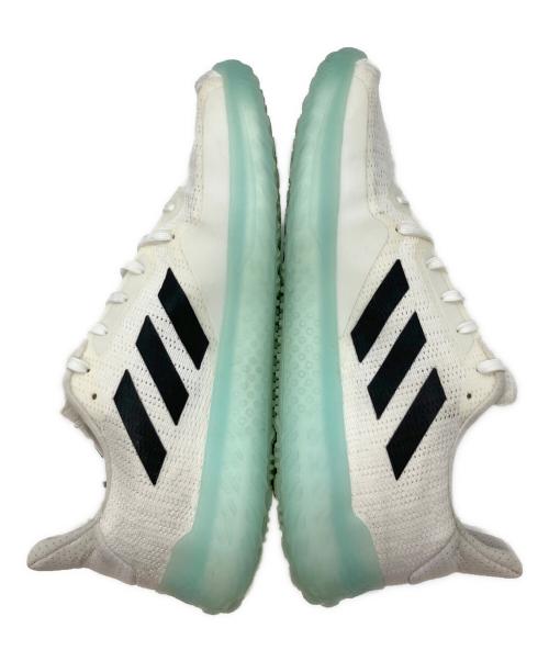 adidas（アディダス）adidas (アディダス) ランニングシューズ ホワイト×グリーン サイズ:28.5cmの古着・服飾アイテム