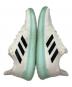 中古・古着 adidas (アディダス) ランニングシューズ ホワイト×グリーン サイズ:28.5cm：2500円
