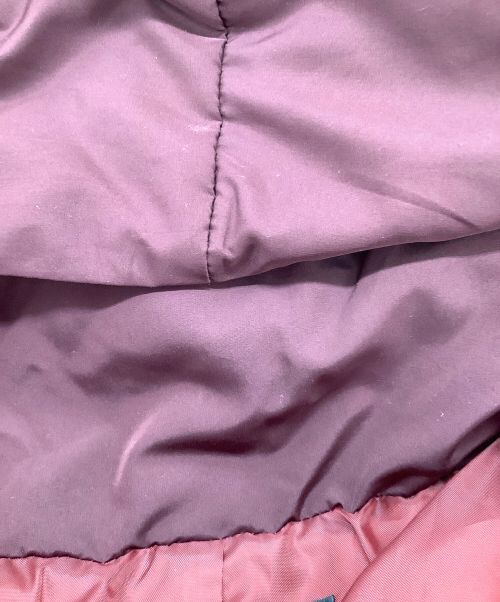 MURUA（ムルーア）MURUA (ムルーア) ジップスリーブエアコンダウンブルゾン レッド サイズ:FREEの古着・服飾アイテム