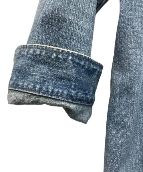 MADISON BLUE（マディソンブルー）MADISON BLUE (マディソンブルー) デニムシャツワンピース ブルー サイズ:Freeの古着・服飾アイテム