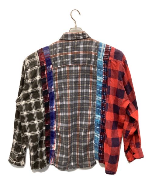 Rebuild by Needles（リビルドバイニードルス）Rebuild by Needles (リビルドバイニードルス) 再構築チェックシャツ サイズ:FREEの古着・服飾アイテム