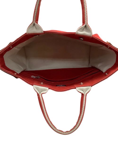 PORTER GIRL（ポーターガール）PORTER GIRL (ポーターガール) トートバッグ レッドの古着・服飾アイテム