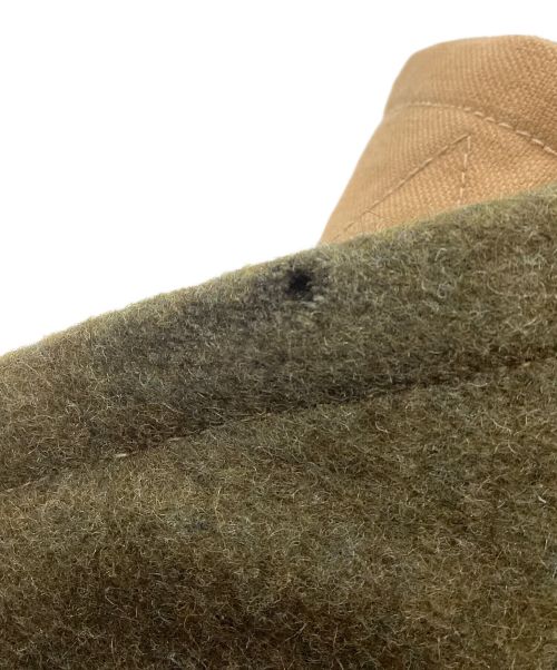 イギリス軍（イギリスグン）イギリス軍 (イギリス軍) 1941年製 カポックコート ブラウン サイズ:3の古着・服飾アイテム