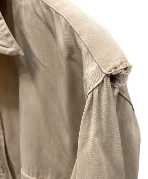 LEVI STRAUSS（リーヴァイ・ストラウス）LEVI STRAUSS (リーヴァイ・ストラウス) 40’sウエスタンシャツ ブラウン サイズ:不明の古着・服飾アイテム